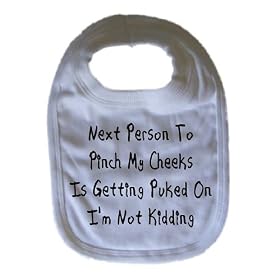 babies funny bibs Puked On
