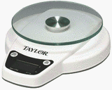Taylor Kitchen Scale– White(6 lb.)