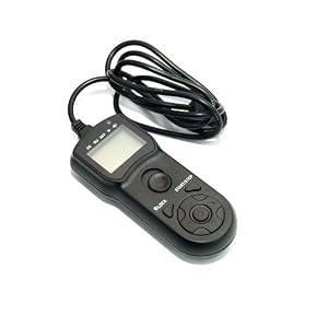 GSI Super Quality Multi-Function Timer Remote Control Shutter for Nikon D90/D5000, LCD Illuminated Screen, Exceeds the Nikon MC-DC2