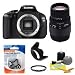 Canon EOS Rebel T3i 18 MP CMOS APS-C Sensor DIGIC 4 Image Processor Full-HD Movie Mode Digital SLR Camera with 3.0-Inch Clear View Vari-Angle LCD w/ Cleaning Kit, Telephoto Zoom Lens, Hard Lens Hood, UV Protective Filter, Lens Cap Keeper