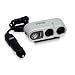 Connectland - AD-ALIM-CIGARE-4325 - Doubleur allume-cigare 12V/24V + USB + Lampe