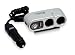 Connectland CL-CAR-U2SOC USB / Lampe / Multi-Cigarette-Lighter-Socket Utility Station for Car