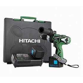 Hitachi DS14DMR 14.4-Volt Ni-Cad 1 2-Inch Cordless Drill Driver Kit by Hitachi