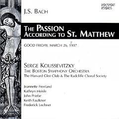 Bach: St Matthew Passion (in English)