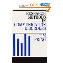 Research Methods in Communication Disorders