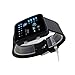 BesWLZ Technological Sense Binary Digital LED Waterproof Unisex Sports Wrist Watches Black