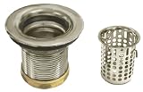 Belle Foret Jr Basket Drain Strainer 2 Stainless Steel