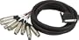 HOSA DIGITAL MULTI-TRACK SNAKES COMPATIBLE WITH TASCAM DA-88 AND FOSTEX RD-8;