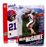 McFarlane NFL Series 11 Willis McGahee in Buffalo Bills White Jersey with White Pants Chase Variant Rookie Figure