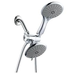 Ana Bath SS5600CBN 5 Inch 5 Function Handshower and Showerhead Combo Shower Kit, PVD Brushed Nickel Finish