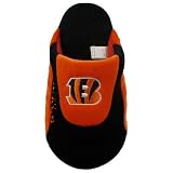 Cincinnati Bengals NFL Low Profile House Slippers Xlarge