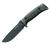 Fox Pro Hunter Fixed Teflon Coated 4.3inch Blade 9.0inch Overall Length Micarta Handle