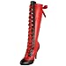Bordello by Pleaser Women's Tempt-126 Lace-Up Boot
