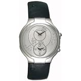 Philip Stein Modern Teslar Stainless Steel Mens Dual Time Watch 7-SCDMOP-OB by Philip Stein