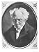 Arthur Schopenhauer Art Giclee Poster Print by Angilbert Wunibald Gobel, 18x24