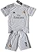 Ronaldo #7 Real Madrid 2015-16 Youths Home Kit Shirt & Shorts