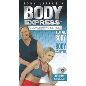 Body Express Total Body Body Sculpting - VHS