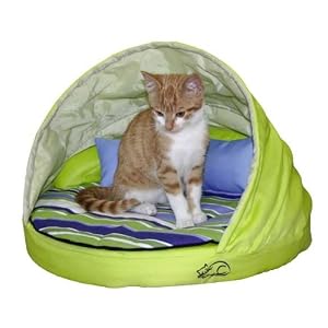 Maxi-Pet 82594 Mahita Liegemuschel, ø 45 cm grün/blau
