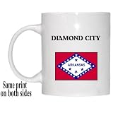 US State Flag - DIAMOND CITY, Arkansas (AR)  Mug