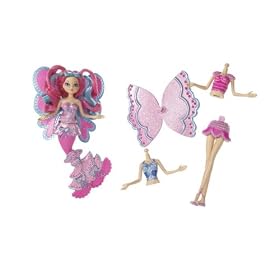 Barbie Mix and Switch Dolls - Pink by Barbie