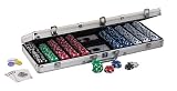 Fat Cat Texas Hold Em Poker Chip Set - 500 Count