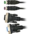 10' Cable For OmniView Soho Series PS/2 KVM Cable With Audio