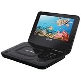 New Excellent Performance Coby Tfdvd7011 7 Inch Portable Dvd Cd Mp3 Player Headphone Jack Private Listening Power Adapter (PERSONAL AUDIO)