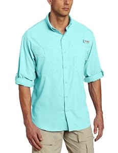 Columbia Men's Tamiami II LS Shirt,GULF STREAM,XXL