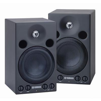 New Yamaha Music MSP3 Powered Monitor Speaker 2-Way Cable 20W RMS Magnetically Shielded New Yamaha Music MSP3 Powered Monitor Speaker 2-Way Cable 20W RMS Magnetically Shielded