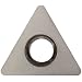 Sandvik Coromant Uncoated Carbide Turning Insert, SM30 Grade, Triangle Shape, Flat Top Chip Breaker, 22 Insert Size, 0.1875" Thickness (Pack Of 10)