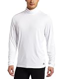 Hot Chillys Men's Peach Roll T-Neck Tee (White, Large)