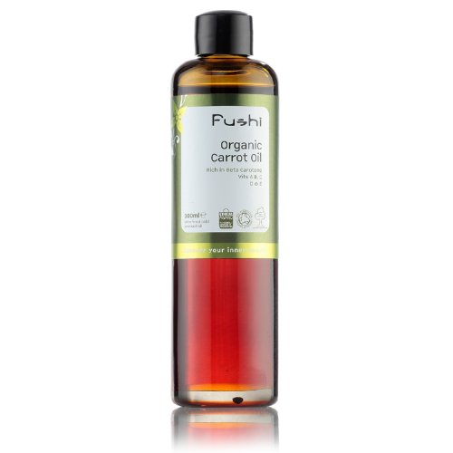 Fushi Carrot Organic Oil 100ml Extra Virgin, Biodynamic Harvested Cold Pressed Fushi Carrot Organic Oil 100ml Extra Virgin, Biodynamic Harvested Cold Pressed