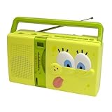 SpongeBob SquarePants Portable CD Player with Radio- SB220