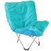 Capelli New York 10 mm Puppy Fur Butterfly Chair Turquoise