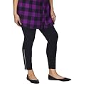 Xhilaration&reg; Plus Leggings with Zipper - Black