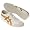 Off White/Honey Gold