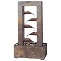 Kenroy Home Waterdrop Natural Slate Tabletop Fountain
