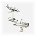 Private Jet Cufflinks