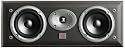 JBL Northridge EC 25 2-Wege Centerlautsprecher (150 Watt) silber