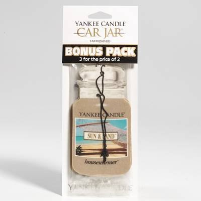 Image of Yankee Candle Sun & Sand 3 Pack Car Jar