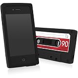 BoxWave Cassette iPhone 4 Case (Jet Black)