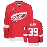 HASEK 2008 STANLEY CUP #39 Detroit Red Wings RBK Premier NHL Hockey Jersey by Reebok ( NHLPA Certified Custom Sewn Authentic Twill)