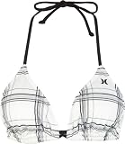 HURLEY Only Plaid Womens Swimsuit Top