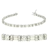 Watch & Jewelry Online Shop Ranking 21. 14K White Gold 5.67cttw Round Diamond Bracelet Watch & Jewelry Online Shop Ranking 21. 14K White Gold 5.67cttw Round Diamond Bracelet
