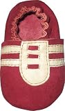 Tibet PLATEAU soft soled infant leather baby shoes SUEDE red