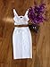 Whoinshop Womens Bodycon Bandage Skirt Set 2 Pieces Sleeveless Celebrity Dress White S