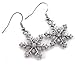 SoulBreezeCollection Winter Snowflake Dangle Drop Earrings Wedding Bridesmaid Christmas…