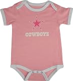 Dallas Cowboys Infant Pink Logo Creeper
