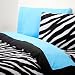 Extra Long Twin Sheet Set Black Zebra