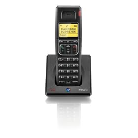 BT Diverse 7200 Dect Cordless Additional Handset - Black